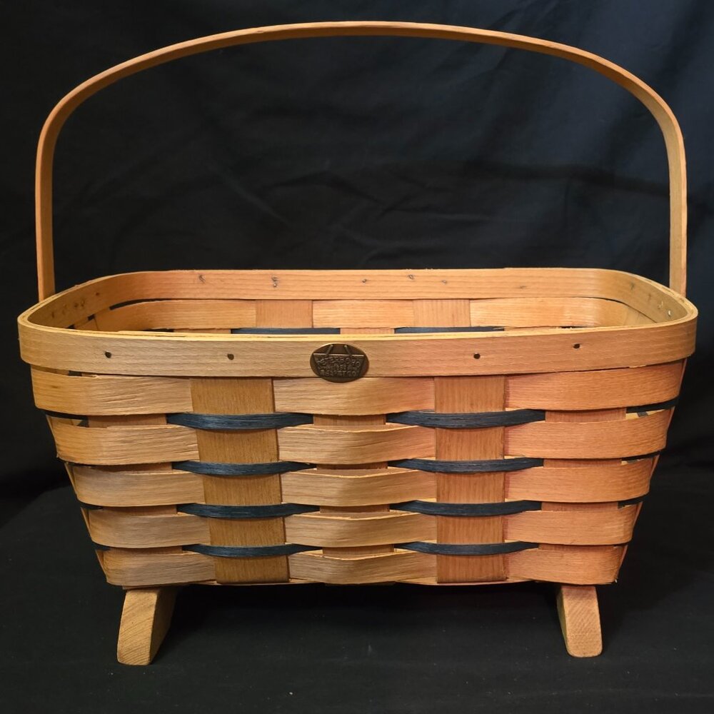 Petersboro Basket Co USA Large Magazine & Fireside Storage Basket